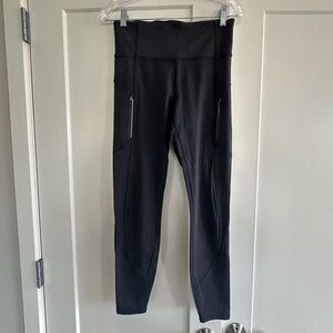 Athleta Black Rainer Tight